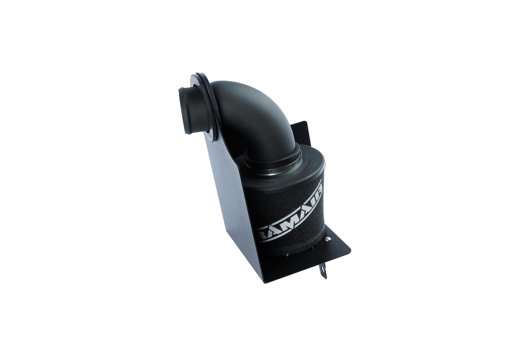 This is a performance intake kit to fit Renault Megane 2 2.0 RS Features  Improves performance and throttle response Enhanced induction and turbo sound Full fitting kit and instructions Easy to maintain foam air filter Easy to clean using our filter maintance kit - CK-003  What Does It Do? This performance intake kit allows improved air flow and sound over the standard restrictive factory equipment. What Will I Get? Ramair Filters utilise the top-quality components in all their kits see below for what this kit will include:  Black powder coated heat shield Ramair foam filter Black aluminium inlet pipe Full fitting kit with easy step by step instructions  If you have any queries on this product fitment then please contact us via 01793 296 344 or on our live chat and one of our brand associates will be more than happy to assist.