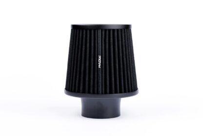 reduces unnecessary turbulence. These filters are also cone shaped because it enables easy fitting to space restricted engine compartments and with the extremely large amount of pleated surface area an added boost of power to your engine too! These filters are made using a high quality