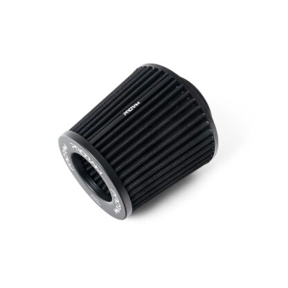 The ProMax enclosed filter has a modular design. Supplied with a bell mouth inlet and base adapter the housing can be combined with a selection of Ramair and Proram filters in various neck sizes