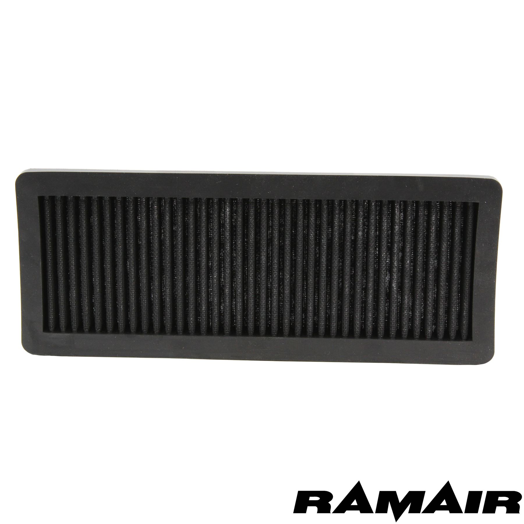 synthetic nanofiber filtration media which is pleated to maximise surface area and in turn increase air flow. Utilising over 35 years of experience in the field of motorsport filtration the pleated range by Ramair is the premium choice on the market today for your fast road or track car. Filter Length: 362mm (14.3inch) Filter Width: 146mm (5.7inch) Filter Shape: Rectangle Filter Material: Pleated Nanofibre If you have any queries on product fitment then please contact us via our live chat and one of our brand associates will be more than happy to assist.