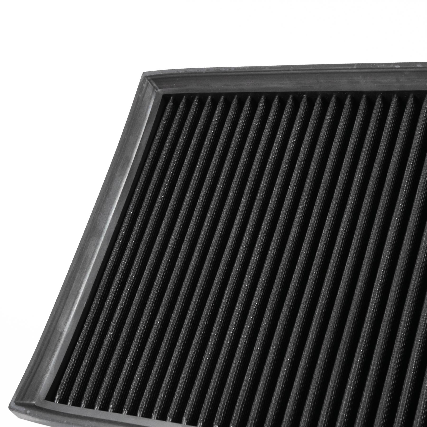 <p><em>This is a replacement panel filter for various VAG vehicles. For a full list of fitments see compatibility chart.</em></p> <p><strong><em>Features</em></strong></p> <ul> <li><em>High flow