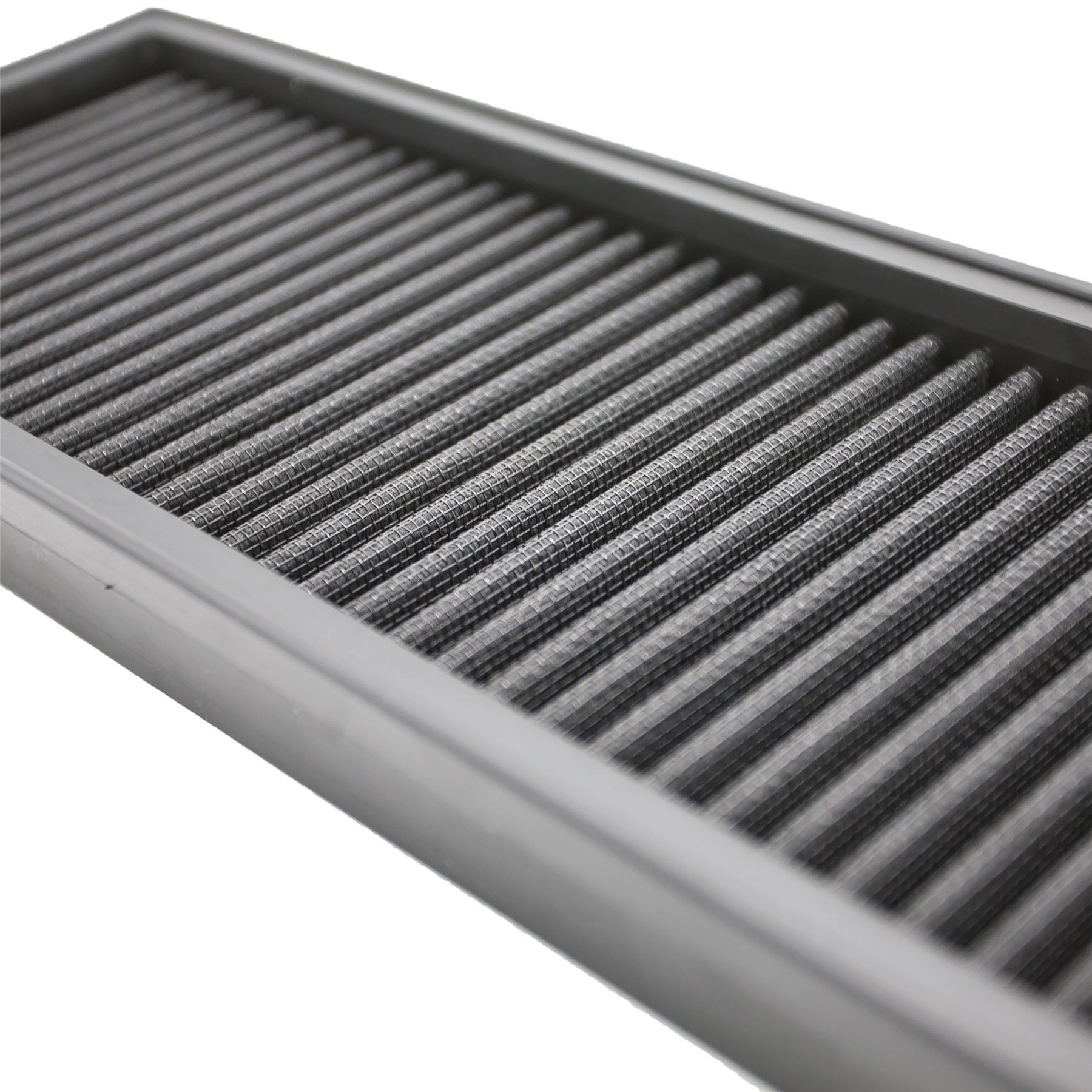 synthetic nanofiber filtration media Fits in the OEM Airbox and replaces inefficient paper filter Easy to clean using our filter maintenance kit - CK-003 Precision injection moulded for a perfect fit Guaranteed surface area using high quality custom blended polymer  What Does It Do? This Ramair performance filter has been designed to replace your standard OEM air filter inside your vehicles air box. These filters are made using a high quality