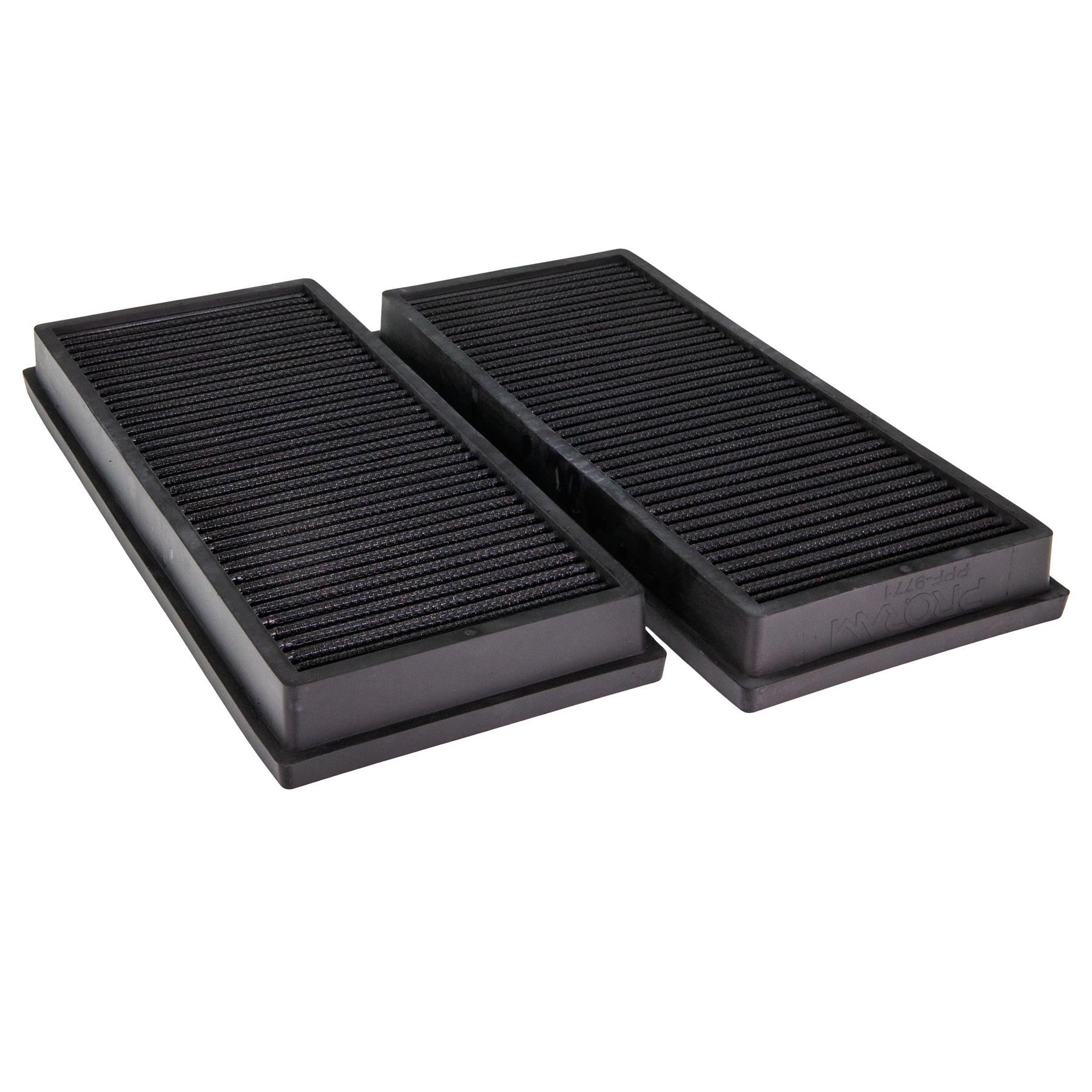 synthetic nanofiber filtration media Fits in the OEM Airbox and replaces inefficient paper filter Easy to clean using our filter maintenance kit - CK-003 Precision injection moulded for a perfect fit Guaranteed surface area using high quality custom blended polymer  What Does It Do? This Ramair performance filter has been designed to replace your standard OEM air filter inside your vehicles air box. These filters are made using a high quality
