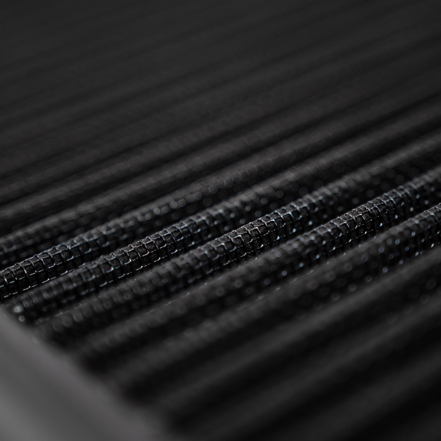 synthetic nanofiber filtration media Fits in the OEM Airbox and replaces inefficient paper filter Easy to clean using our filter maintenance kit - CK-003 Precision injection moulded for a perfect fit Guaranteed surface area using high quality custom blended polymer  What Does It Do? This Ramair performance filter has been designed to replace your standard OEM air filter inside your vehicles air box. These filters are made using a high quality