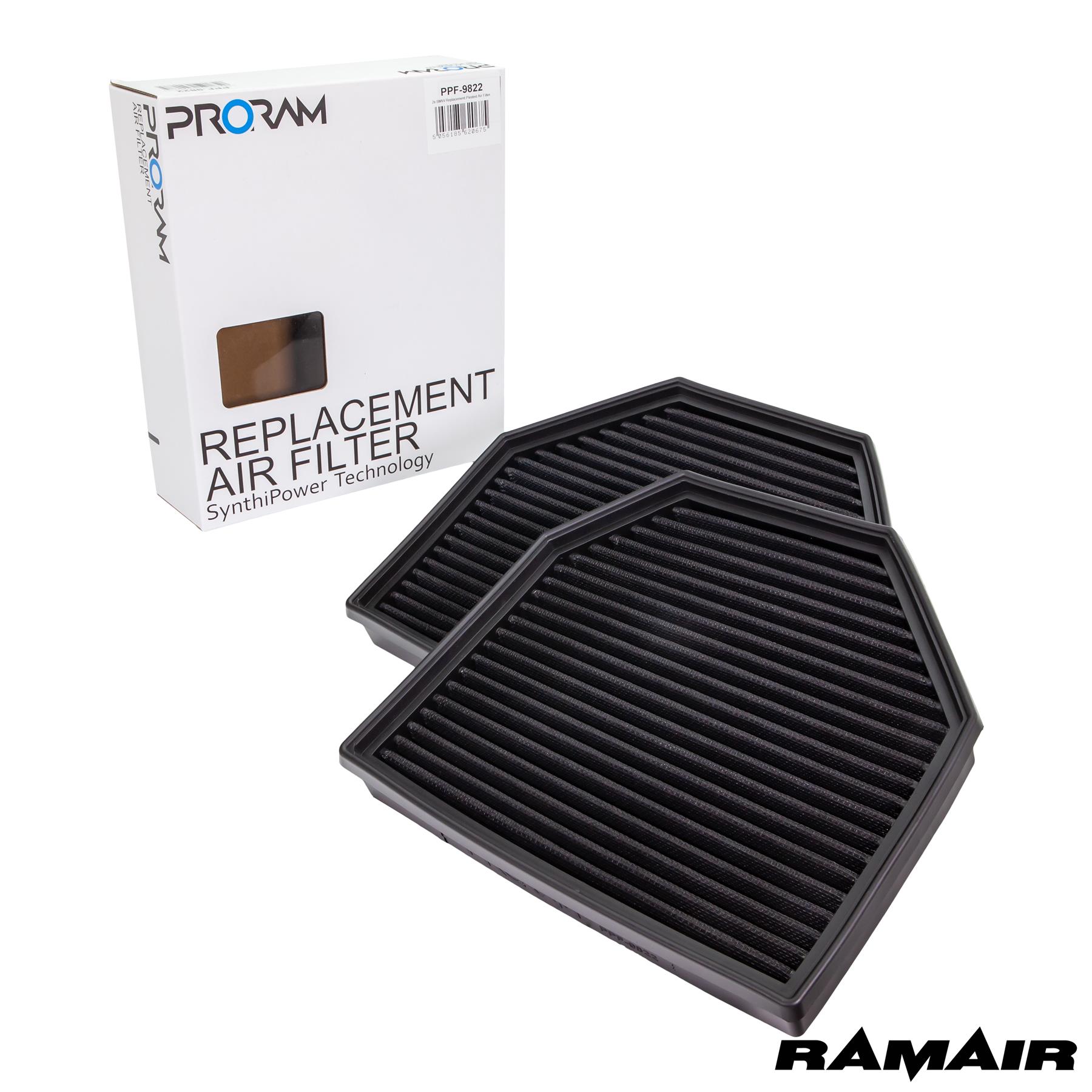 synthetic nanofiber filtration media Fits in the OEM Airbox and replaces inefficient paper filter Easy to clean using our filter maintenance kit - CK-003 Precision injection moulded for a perfect fit Guaranteed surface area using high quality custom blended polymer  What Does It Do? This Ramair performance filter has been designed to replace your standard OEM air filter inside your vehicles air box. These filters are made using a high quality