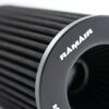 This PRORAM performance filter has been designed to fit any vehicle with the appropriate MAF/inlet size