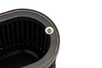 synthetic nanofibre pleated filter Black powder coated base plate Easy to use push clips to attach and detach filter  Easy to clean using our filter maintance kit - CK-003 Guaranteed against manufacturing defects for life (single user