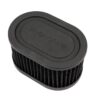 synthetic nanofibre pleated filter Black powder coated base plate Easy to use push clips to attach and detach filter  Easy to clean using our filter maintance kit - CK-003 Guaranteed against manufacturing defects for life (single user