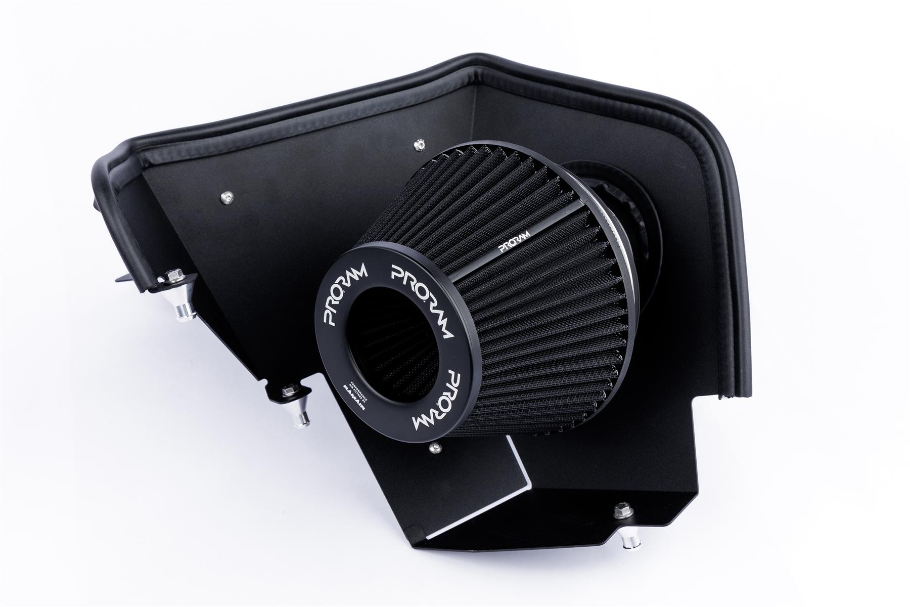 This performance intake kit is designed to fit 3.0 B58 Toyota Supra and BMW Z4 models from 2019 onwards.  It is suitable for both right and left-hand-drive vehicles. Features  An open air induction kit will give your car that ever needed increase in induction.  Will give the vehicle an increase in BHP and more importantly torque. Optimise airflow and filtration by utilising the twin-tangential velocity stack that brings smooth air flow and the nanofibre filtration media. Easy to clean using our filter maintance kit - CK-003  What Does It Do? This induction kit will increase the airflow into the turbo while increasing engine noise over the restrictive factory air intake system. This kit includes everything required for the fitting of the induction kit. What Will I Get? Ramair Filters utilise the top-quality components in all their kits see below for what this kit will include:  Black heat shield Proram pleated filter Black silicone hose with take-off Intake Pipe with MAF housing Turbo Adapter Full fitting kit with easy step by step instructions  If you have any queries on product fitment then please contact us via 01793 296 344 or on our live chat and one of our brand associates will be more than happy to assist.