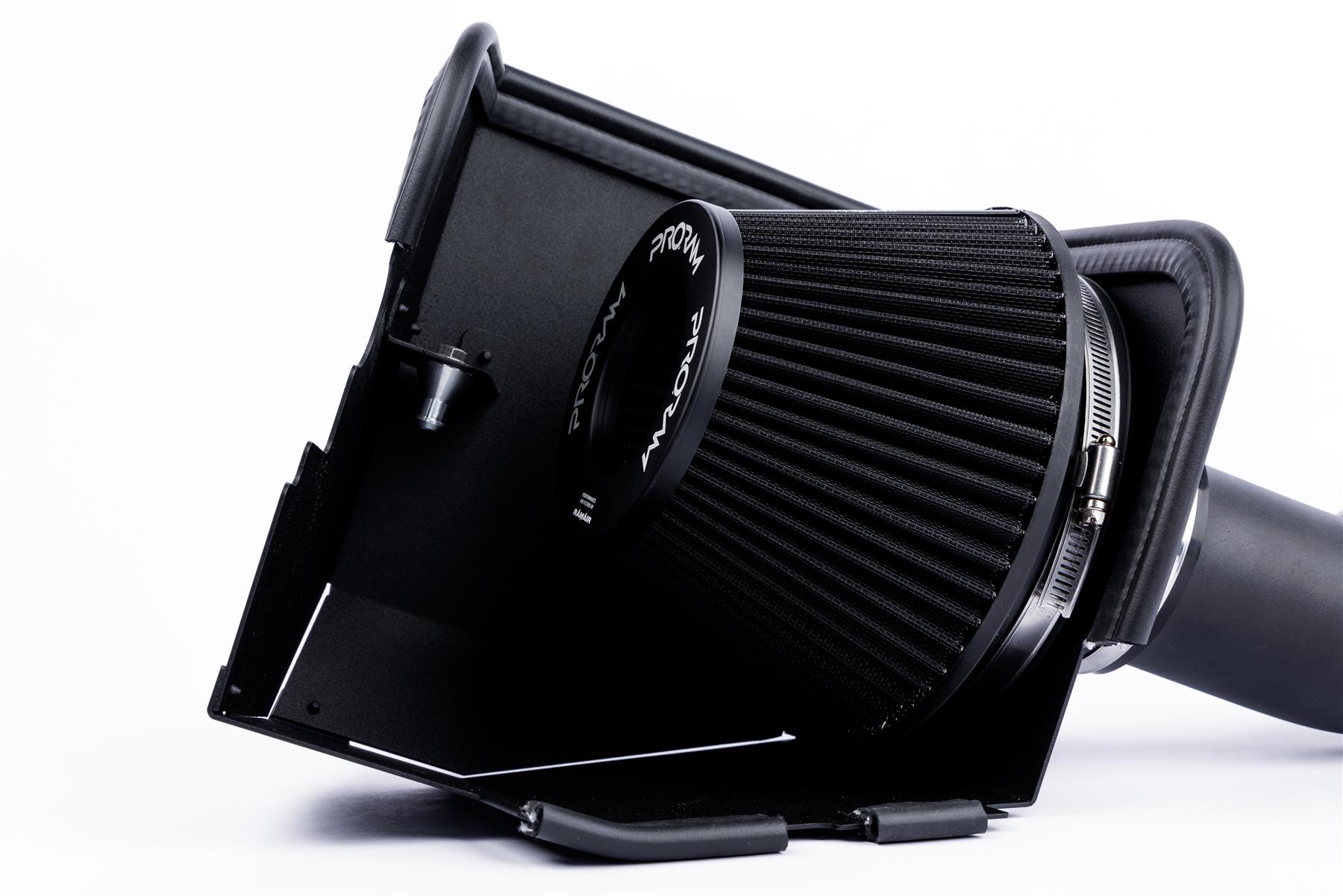 This performance intake kit is designed to fit 3.0 B58 Toyota Supra and BMW Z4 models from 2019 onwards.  It is suitable for both right and left-hand-drive vehicles. Features  An open air induction kit will give your car that ever needed increase in induction.  Will give the vehicle an increase in BHP and more importantly torque. Optimise airflow and filtration by utilising the twin-tangential velocity stack that brings smooth air flow and the nanofibre filtration media. Easy to clean using our filter maintance kit - CK-003  What Does It Do? This induction kit will increase the airflow into the turbo while increasing engine noise over the restrictive factory air intake system. This kit includes everything required for the fitting of the induction kit. What Will I Get? Ramair Filters utilise the top-quality components in all their kits see below for what this kit will include:  Black heat shield Proram pleated filter Black silicone hose with take-off Intake Pipe with MAF housing Turbo Adapter Full fitting kit with easy step by step instructions  If you have any queries on product fitment then please contact us via 01793 296 344 or on our live chat and one of our brand associates will be more than happy to assist.