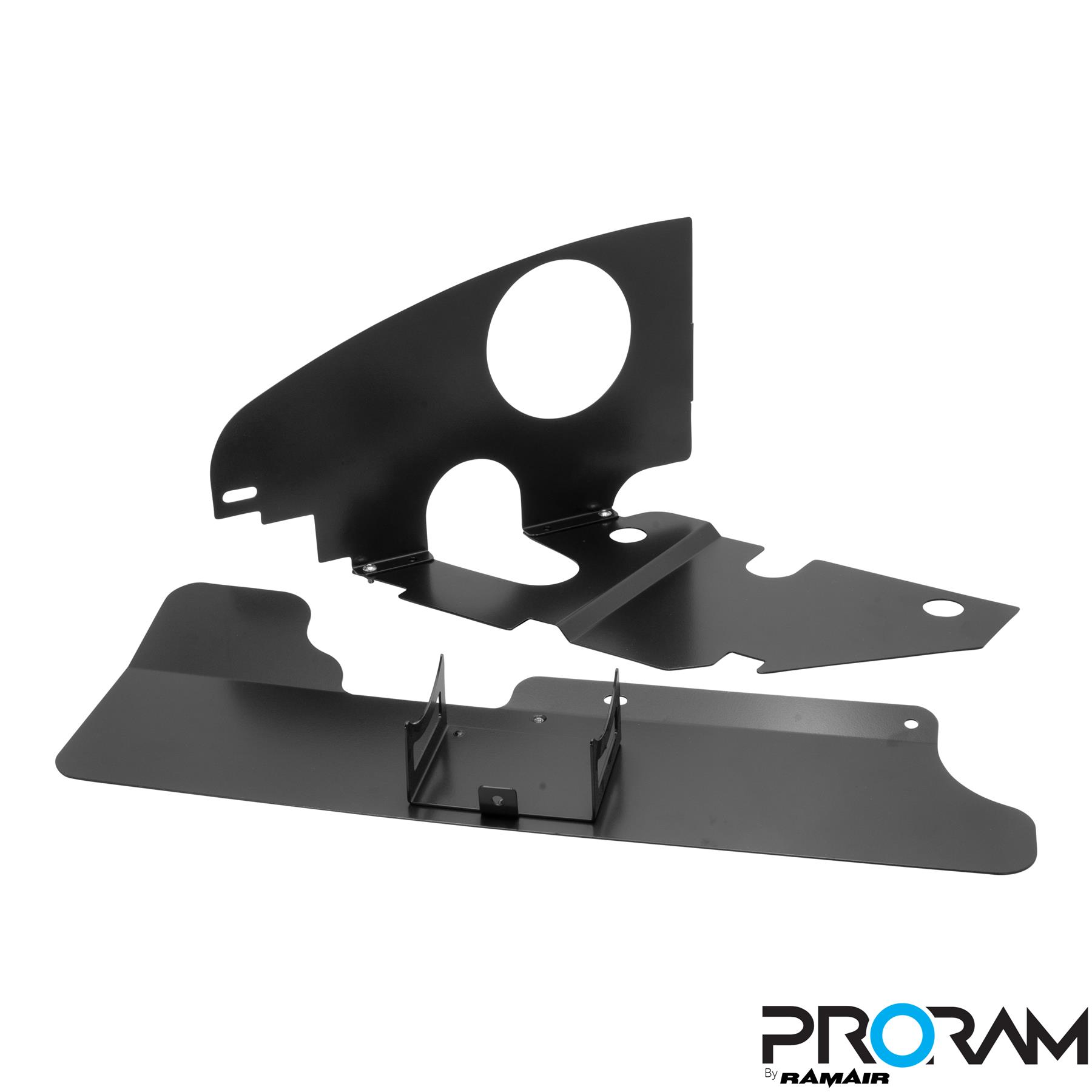 This Performance oversized intake kit with black silicone intake pipe is designed to fit Audi