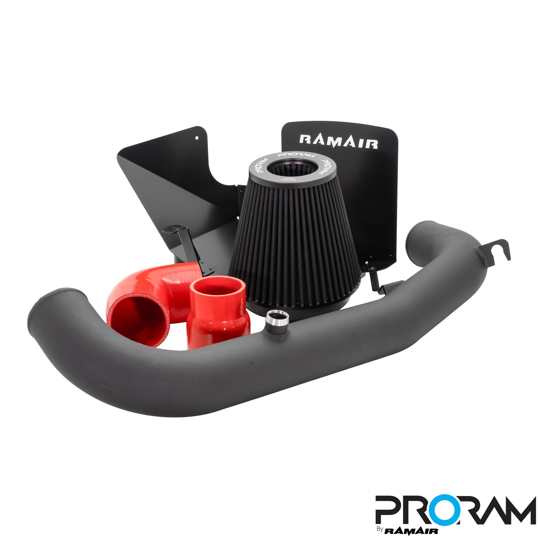 This is an induction kit for the Ford Focus (MK3) 2.3 RS 2015-2019. Features  Unlike some other kits our intake system maintains a 76mm diameter pipework from filter to turbo whilst allowing the engine cover to remain fitted without cutting or modification.  Our induction kit allows connection of the factory re-circ pipe without additional hardware and hoses. Our kit has a CNC machined mount for the factory air intake sensor