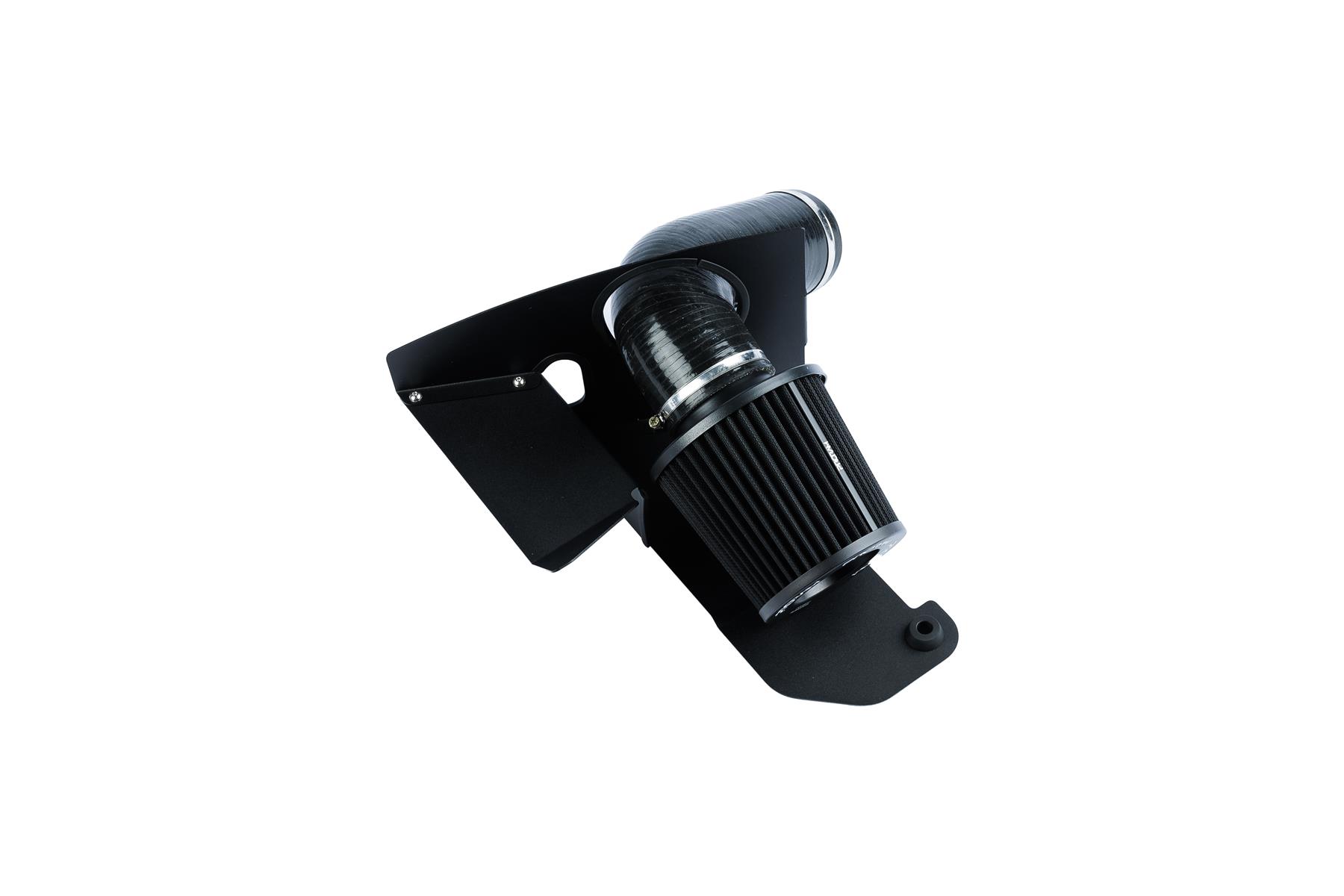 Skoda & VW with the 2.0 TSI/TFSI EA888 engines. Features  80mm Intake Diameter Improves performance and throttle response Enhanced induction and turbo sound Full fitting kit and instructions Easy to clean using our filter maintance kit - CK-003  What Does It Do? This performance intake kit allows improved air flow and sound over the standard restrictive factory equipment. What Will I Get? Ramair Filters utilise the top-quality components in all their kits see below for what this kit will include:  Black powder coated heat shield Proram air filter Black silicone inlet pipe Full fitting kit with easy step by step instructions  If you have any queries on product fitment then please contact us via 01793 296 344 or on our live chat and one of our brand associates will be more than happy to assist.