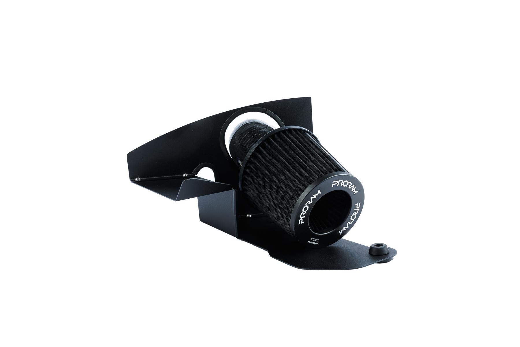 Skoda & VW with the 2.0 TSI/TFSI EA888 engines. Features  80mm Intake Diameter Improves performance and throttle response Enhanced induction and turbo sound Full fitting kit and instructions Easy to clean using our filter maintance kit - CK-003  What Does It Do? This performance intake kit allows improved air flow and sound over the standard restrictive factory equipment. What Will I Get? Ramair Filters utilise the top-quality components in all their kits see below for what this kit will include:  Black powder coated heat shield Proram air filter Black silicone inlet pipe Full fitting kit with easy step by step instructions  If you have any queries on product fitment then please contact us via 01793 296 344 or on our live chat and one of our brand associates will be more than happy to assist.