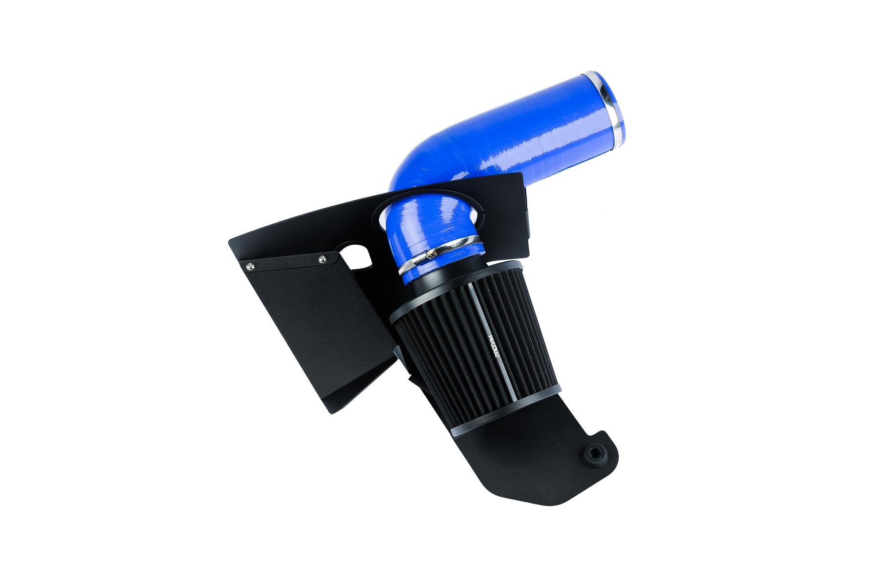 This Performance intake kit with blue silicone intake pipe is designed to fit Audi