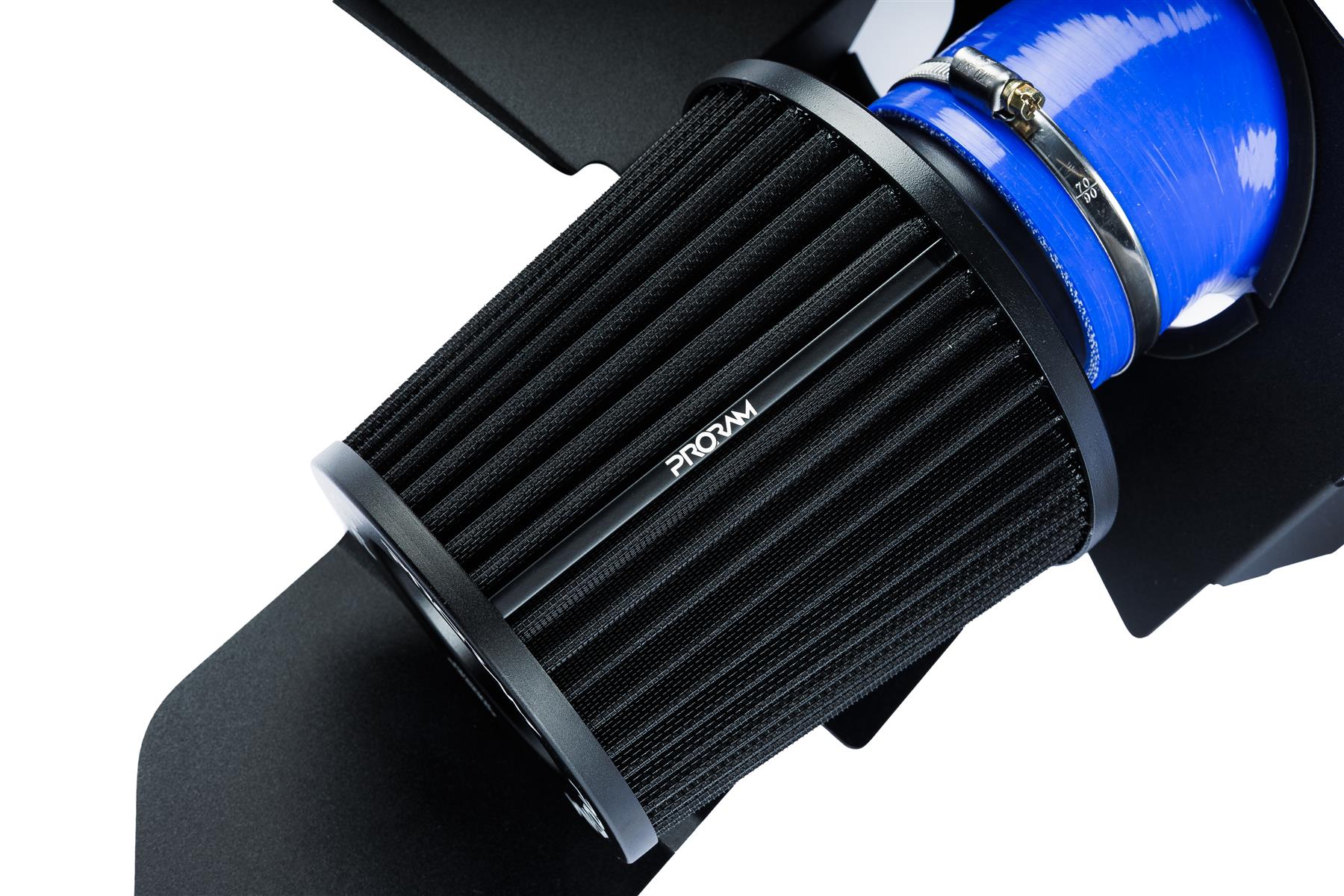 This Performance intake kit with blue silicone intake pipe is designed to fit Audi