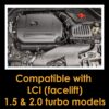 This is an induction kit for Mini Cooper (F56) 1.5T (B38 engine)