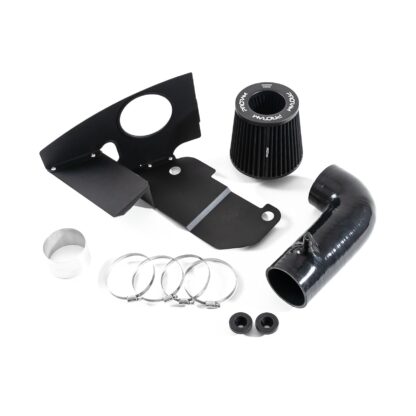 This performance intake kit is designed to fit the 2.0 TSI EA888 engines without the MAF sensor found in the 2004 &ndash; 2011 MK5 platform and Gen 3 versions of the Scirocco and Jetta with the 2.0T EA888 engines. Features  80mm intake diameter  Improves performance and throttle response Enhanced induction and turbo sound Full fitting kit and instructions Easy to clean using our filter maintance kit - CK-003  What Does It Do? This performance intake kit allows improved air flow and sound over the standard restrictive factory equipment. What Will I Get? Ramair Filters utilise the top-quality components in all their kits see below for what this kit will include:  Black powder coated heat shield Proram pleated filter Black silicone intake pipe Full fitting kit with easy step by step instructions  If you have any queries on product fitment then please contact us via 01793 296 344 or on our live chat and one of our brand associates will be more than happy to assist.