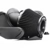 designed to optimise airflow. The hardpipe tapers from 102mm (4”) at the inlet to our 80mm oversized turbo elbow. A custom v-band clamp secures the parts and allows for easy fitment and a take-off barb connects the oem vacuum line. The heat shield helps maintain low intake temperatures by providing a physical barrier between the air filter and the rest of the engine bay The detailed fitting guide included in every box means everything is provided for a quick and easy and easy installation. Offers proven performance gains – especially with a tuned vehicle.  Easy to clean using our filter maintance kit - CK-003  What Does It Do? This induction kit will increase the airflow into the turbo while increasing engine noise over the restrictive factory air intake system. This kit includes everything required for the fitting of the induction kit. This kit replaces all of the factory intake pipework right back to the turbo inlet. What Will I Get? Ramair Filters utilise the top-quality components in all their kits see below for what this kit will include:  Black powder coated laser cut heat shield Proram pleated filter Oversized aliminium hardpipe Full fitting kit with easy step by step instructions  If you have any queries on product fitment then please contact us via 01793 296 344 or on our live chat and one of our brand associates will be more than happy to assist.