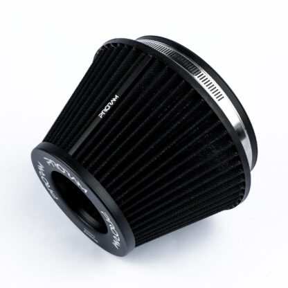 hose clamps and high quality silicone hose connectors necessary to fit the kit to a standard car  Easy to clean using our filter maintance kit - CK-003  What Does It Do? This induction kit will increase the airflow into the turbo while increasing engine noise over the restrictive factory air intake system. This kit includes everything required for the fitting of the induction kit. What Will I Get? Ramair Filters utilise the top-quality components in all their kits see below for what this kit will include:  Black heat shield Black powder coated aluminium intake pipe Proram pleated filter Full fitting kit with easy step by step instructions including pictures  If you have any queries on product fitment then please contact us via 01793 296 344 or on our live chat and one of our brand associates will be more than happy to assist.