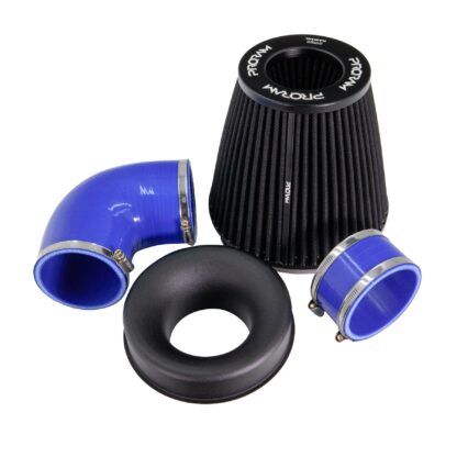 Performance PRORAM induction kit for the Ford Focus ST 225 to replace the restrictive airbox in your engine bay. Features  An open air induction kit will give your car that ever needed increase in induction.  Will give the vehicle an increase in BHP and more importantly torque. Optimise airflow and filtration by utilising the twin-tangential velocity stack that brings smooth air flow and the nanofibre filtration media. Easy to clean using our filter maintance kit - CK-003  What Does It Do? This induction kit will increase the airflow into the turbo while increasing engine noise over the restrictive factory air intake system. This kit includes everything required for the fitting of the induction kit. What Will I Get? Ramair Filters utilise the top-quality components in all their kits see below for what this kit will include:  Black heat shield PRORAM pleated filter Black silicone 4 ply inlet pipe Full fitting kit with easy step by step instructions  If you have any queries on product fitment then please contact us via 01793 296 344 or on our live chat and one of our brand associates will be more than happy to assist.