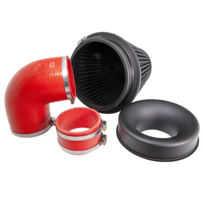 Performance PRORAM induction kit for the Ford Focus ST 225 to replace the restrictive airbox in your engine bay. Features  An open air induction kit will give your car that ever needed increase in induction.  Will give the vehicle an increase in BHP and more importantly torque. Optimise airflow and filtration by utilising the twin-tangential velocity stack that brings smooth air flow and the nanofibre filtration media. Easy to clean using our filter maintance kit - CK-003  What Does It Do? This induction kit will increase the airflow into the turbo while increasing engine noise over the restrictive factory air intake system. This kit includes everything required for the fitting of the induction kit. What Will I Get? Ramair Filters utilise the top-quality components in all their kits see below for what this kit will include:  Black heat shield PRORAM pleated filter Black silicone 4 ply inlet pipe Full fitting kit with easy step by step instructions  If you have any queries on product fitment then please contact us via 01793 296 344 or on our live chat and one of our brand associates will be more than happy to assist.