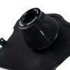designed to optimise airflow. Offers proven performance gains – especially with a tuned vehicle.  Heat shield helps maintain low intake temperatures by providing a physical barrier between the air filter and the rest of the engine bay Includes all nuts bolts