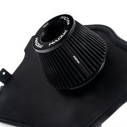 designed to optimise airflow. Offers proven performance gains – especially with a tuned vehicle.  Heat shield helps maintain low intake temperatures by providing a physical barrier between the air filter and the rest of the engine bay Includes all nuts bolts
