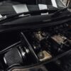 designed to optimise airflow. Offers proven performance gains – especially with a tuned vehicle.  Heat shield helps maintain low intake temperatures by providing a physical barrier between the air filter and the rest of the engine bay Includes all nuts bolts