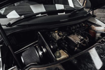 designed to optimise airflow. Offers proven performance gains – especially with a tuned vehicle.  Heat shield helps maintain low intake temperatures by providing a physical barrier between the air filter and the rest of the engine bay Includes all nuts bolts