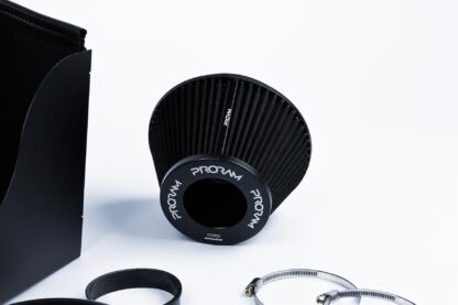 This performance intake kit is designed to fit Volkswagen Golf MK5 R32 &&nbsp; Audi TTS . It is suitable for both right and left-hand-drive vehicles. Features  Improves performance and throttle response Enhanced induction and turbo sound Full fitting kit and instructions Easy to clean using our filter maintance kit - CK-003  What Does It Do? This performance intake kit allows improved air flow and sound over the standard restrictive factory equipment. What Will I Get? Ramair Filters utilise the top-quality components in all their kits see below for what this kit will include:  Black powder coated heat shield Proram pleated filter Black silicone hose Full fitting kit with easy step by step instructions  If you have any queries on this product fitment then please contact us via 01793 296 344 or on our live chat and one of our brand associates will be more than happy to assist &nbsp;