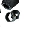 This performance intake kit is designed to fit Honda Civic Type-R models from 2022 to 2023 with the 2.0L turbocharged petrol engines.  Features  80mm intake diameter Improves performance and throttle response Enhanced induction and turbo sound Full fitting kit and instructions Easy to clean using our filter maintance kit - CK-003  What Does It Do? This performance intake kit allows improved air flow and sound over the standard restrictive factory equipment. What Will I Get? Ramair Filters utilise the top-quality components in all their kits see below for what this kit will include:  Black powder coated heat shield Proram pleated filter Black silicone hose CNC MAF housing Full fitting kit with easy step by step instructions  If you have any queries on this product fitment then please contact us via 01793 296 344 or on our live chat and one of our brand associates will be more than happy to assist  