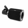 aluminium MAF sensor tube   High flowing Proram pleated dual-cone air filter  Easy to clean using our filter maintance kit - CK-003  What Does It Do? Ramair PSR induction kits are designed to eliminate the major sources of air flow restriction that your vehicle experiences from the factory intake system. Ramair guarantees that by replacing your restrictive OEM intake system with an aftermarket Ramair component you will see an increase in power and throttle response. The filters are designed to achieve high