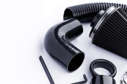 This is a performance induction kit for the 3.2L VW Golf MK5 R32