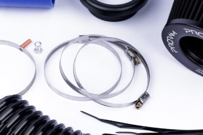 This is a performance induction kit for the 3.2L VW Golf MK5 R32