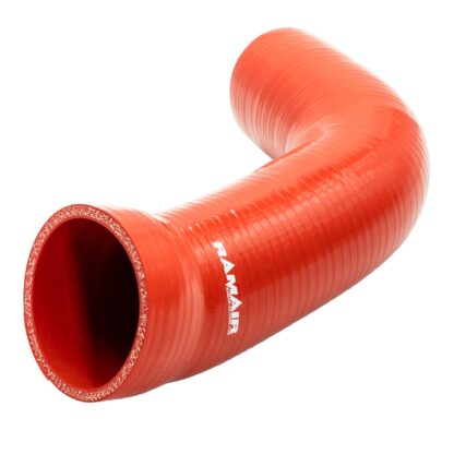 The Ramair Silicone Intake Pipe (part no. RIP-007-BK) has been designed to replace the standard OEM plastic induction hose on the 1.8 & 2.0 TSI EA888 engine in the VW Golf MK7 GTI
