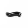 This Ramair Silicone Intake Pipe has been designed to replace the standard OEM plastic induction hose on the 245bhp 2.0 TSI EA888 Gen 4 engine in the VW Golf mk8 GTI other MQB Evo platform vehicles. The hose is constructed to provide a constant radius reducing restriction in the initial stage of the intake tract and is a direct replacement for the factory pipework. The hose is supplied with a pair of high quality Stainless Steel W2 hose clamps replacing the difficult to use OEM spring clamps. The hose is made from high-quality mutli-ply silicone with fabric mesh reinforcement. It can be used in conjunction with the standard factory air box or any aftermarket induction kit that mounts to the standard air box position. The internal measurements are 80mm diameter at the airbox end and 70mm diameter at the turbo adapter.