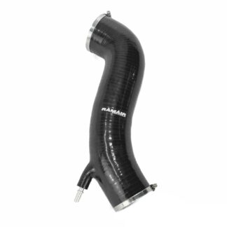 <p>The Ramair Silicone Intake Pipe (part no. RIP-180) has been designed to replace the standard OEM plastic induction hose on the Ford Fiesta ST 180.</p> <p>The hose is constructed to provide a constant radius reducing restriction in the initial stage of the intake tract. The hose is supplied with high quality Stainless Steel W2 hose clamps and Billet CNC machined adapter to allow connection of the standard breather pipe in the standard factory position. The hose is made from high-quality mutli-ply silicone with fabric mesh reinforcement. It is available in Black