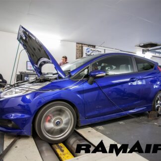 <p>The Ramair Silicone Intake Pipe (part no. RIP-180) has been designed to replace the standard OEM plastic induction hose on the Ford Fiesta ST 180.</p> <p>The hose is constructed to provide a constant radius reducing restriction in the initial stage of the intake tract. The hose is supplied with high quality Stainless Steel W2 hose clamps and Billet CNC machined adapter to allow connection of the standard breather pipe in the standard factory position. The hose is made from high-quality mutli-ply silicone with fabric mesh reinforcement. It is available in Black