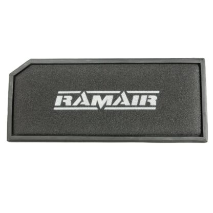 fully reticulated foam Fits in the OEM Airbox and replaces inefficient paper filter Easy to clean using our filter maintenance kit - CK-003 Stainless steel cage support structure Guaranteed surface area using high quality custom blended polymer  What Does It Do? The Ramair Panel Filter range is made from twin core Ramair Aeriform foam and our stainless steel cage which is used in many of our tier 1 Motorsport applications for maximum strength. A rubber polymer surround gives a fantastic clean and smooth finish with longevity in mind. These filters are direct replacements for the OEM air filter in your car