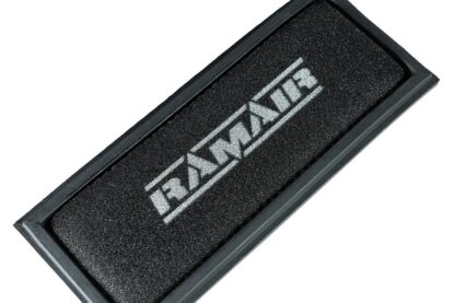fully reticulated foam Fits in the OEM Airbox and replaces inefficient paper filter Easy to clean using our filter maintenance kit - CK-003 Stainless steel cage support structure Guaranteed surface area using high quality custom blended polymer  What Does It Do? The Ramair Panel Filter range is made from twin core Ramair Aeriform foam and our stainless steel cage which is used in many of our tier 1 Motorsport applications for maximum strength. A rubber polymer surround gives a fantastic clean and smooth finish with longevity in mind. These filters are direct replacements for the OEM air filter in your car
