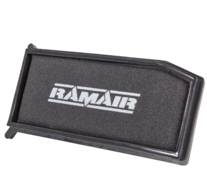 fully reticulated foam Fits in the OEM Airbox and replaces inefficient paper filter Easy to clean using our filter maintenance kit - CK-003 Stainless steel cage support structure Guaranteed surface area using high quality custom blended polymer What Does It Do? The Ramair Panel Filter range is made from twin core Ramair Aeriform foam and our stainless steel cage which is used in many of our tier 1 Motorsport applications for maximum strength. A rubber polymer surround gives a fantastic clean and smooth finish with longevity in mind. These filters are direct replacements for the OEM air filter in your car