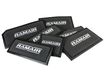 making this filter easy to fit and maintain. Ramair twin core foam is unique and like no other in the market. Our foam is designed to give maximum dust filtration along with optimum performance.  Filter Length: 370mm (14.5inch) Filter Width: 213mm (8.4inch) Filter Shape: Rectangle Filter Material: Dual Layer Foam If you have any queries on product fitment then please contact us via 01793 296 344 or on our live chat and one of our brand associates will be more than happy to assist.