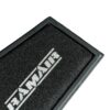 making this filter easy to fit and maintain. Ramair twin core foam is unique and like no other in the market. Our foam is designed to give maximum dust filtration along with optimum performance. Filter Length: 247mm (9.7inch) Filter Width: 193mm (7.6inch) Filter Shape: Unique Filter Material: Dual Layer Foam If you have any queries on product fitment then please contact us via 01793 296 344 or on our live chat and one of our brand associates will be more than happy to assist.