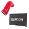 making this filter easy to fit and maintain. Ramair twin core foam is unique and like no other in the market. Our foam is designed to give maximum dust filtration along with optimum performance. Filter Length: 290mm Filter Width: 177mm Filter Shape: Rectangle Filter Material: 15mm Dual Layer Foam  The Ramair Silicone Intake Pipe has been designed to replace the standard OEM plastic induction hose on the 2.0 TSI EA888 engine in the VW Golf mk7 GTI