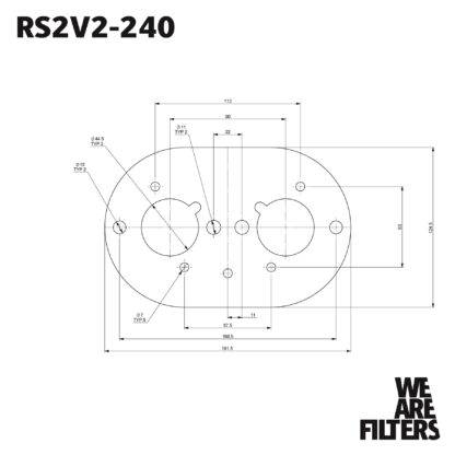 supported by a stainless steel cage and provides maximum surface area to optimise the airflow for induction ramming. The range of baseplates are cut for a variety of well known carburettor types and have quick-release fasteners to attach the element. RS-Series filter elements are manufactured at four standard heights to take account of variations in the space available for fitting. Features  High performance twin layer foam Black powder coated base plate Easy to use push clips to attach and detach filter  Easy to clean using our filter maintance kit - CK-003 Guaranteed against manufacturing defects for life (single user