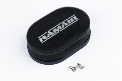 non-transferable) Long lasting and hard wearing      Carburettor Compatibility Internal Height Overall Height Overall Length Overall Width  No. Of Carburettors Filtration Material    SU HS6 (Mini Offset)  40mm 58mm 198mm 131mm Single 15mm Dual Layer Foam