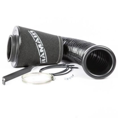 Performance induction kit for the VW Golf MK4 R32 2.8 VR6 engines. This intake kit replaces the OEM restrictive air box. Features  Easy to clean using our filter maintenance kit - CK-003 T304 Stainless steel cage support structure 100% Hand made in the UK – Guaranteed against manufacturing defects for life  What Does It Do? Ramair SR induction kits are designed to eliminate the major sources of air flow restriction that your vehicle experiences from the factory intake system. Ramair guarantees that by replacing your restrictive OEM intake system with an aftermarket Ramair component you will see an increase in power and throttle response. The filters are designed to achieve high