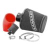 almost unrestricted air flow while maintaining filtration levels critical to ensure the longevity of your engine. What Will I Get? Ramair Filters utilise the top-quality components in all their kits see below for what this kit will include:  Twin layer foam filter Breather filter  Red silicone coupler Full fitting kit with every bolt/clips/brackets Easy to follow step by step instructions  If you have any queries on product fitment then please contact us via 01793 296 344 or on our live chat and one of our brand associates will be more than happy to assist.