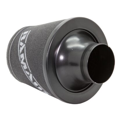 Performance induction kit for the Mini Cooper and Mini Cooper One with the 1.4 and 1.6 R50 engines. This intake kit replaces the OEM restrictive air box. Features  Easy to clean using our filter maintenance kit - CK-003 T304 Stainless steel cage support structure 100% Hand made in the UK – Guaranteed against manufacturing defects for life  What Does It Do? Ramair SR induction kits are designed to eliminate the major sources of air flow restriction that your vehicle experiences from the factory intake system. Ramair guarantees that by replacing your restrictive OEM intake system with an aftermarket Ramair component you will see an increase in power and throttle response. The filters are designed to achieve high